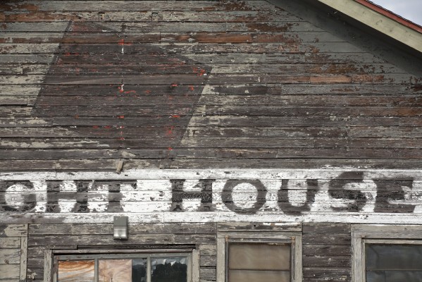 Former Milwaukee Road freight house at Winona, Minnesota.